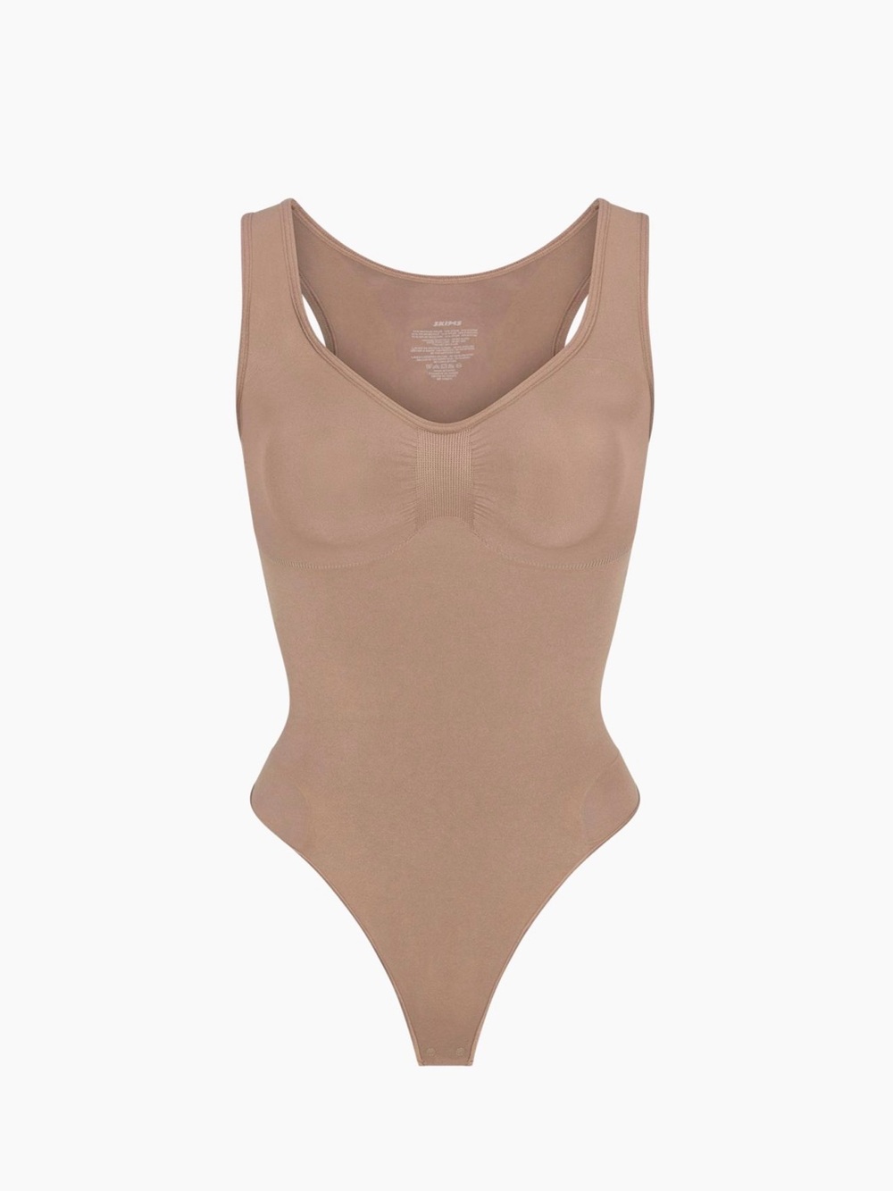 🤎 NWOT SKIMS JASPER SEAMLESS SCULPT SCOOP NECK BODYSUIT MEDIUM 🤎